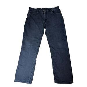Rugby University Stretch Denim Jeans Mens 36x30 Straight Leg Cotton Blend Casual